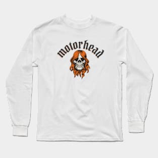 skull long hair Long Sleeve T-Shirt